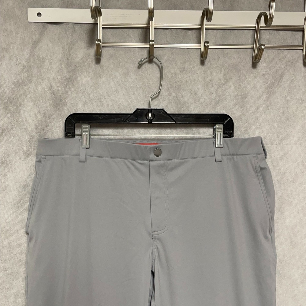 NWOT Redvanly Pants Men XXL Gray Nylon Pull On Tech Straight Performance 38x31